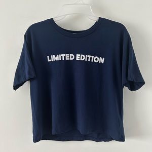 Navy Blue Graphic T-Shirt